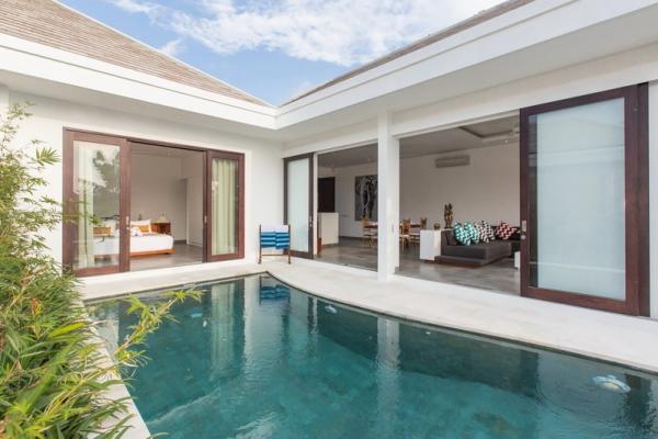 Swimming Pool View To The Bedroom, Dining And Lounge Area