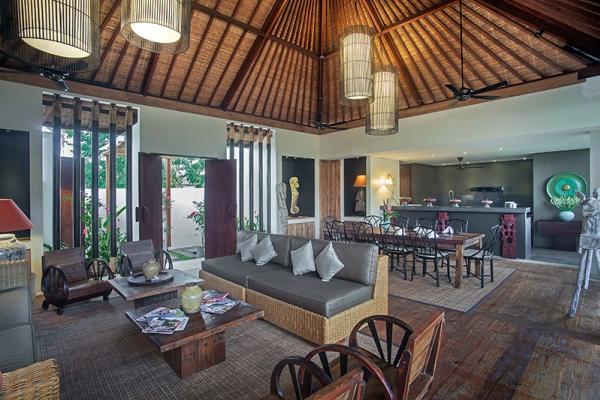 Antique Chairs And Sofa In The Living Area