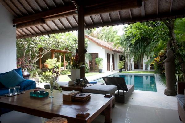 Pool View From Living Area