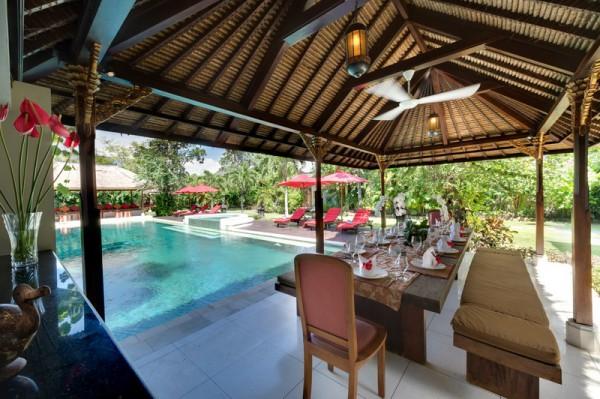 Poolside Dining Table