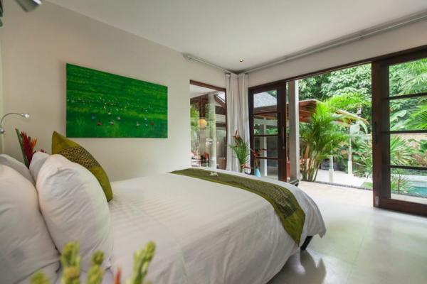 Pool View Bedroom With Double Bed Size