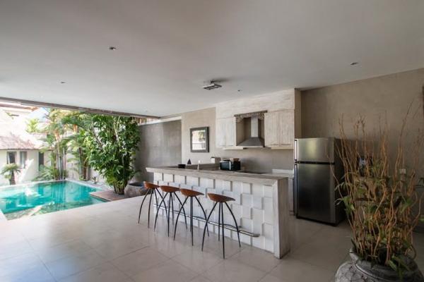 Kitchen Area View To The Pool