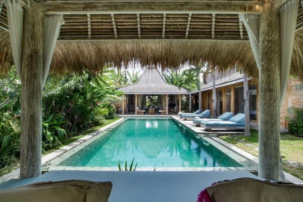 Gazebo At Poolside