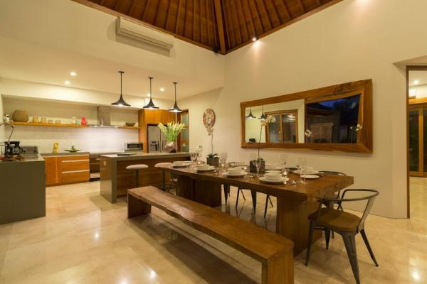 Dining Table And Kitchen Space