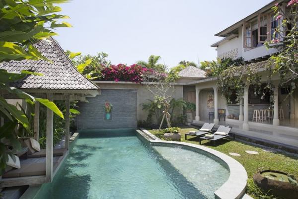 Sun Loungers By The Pool