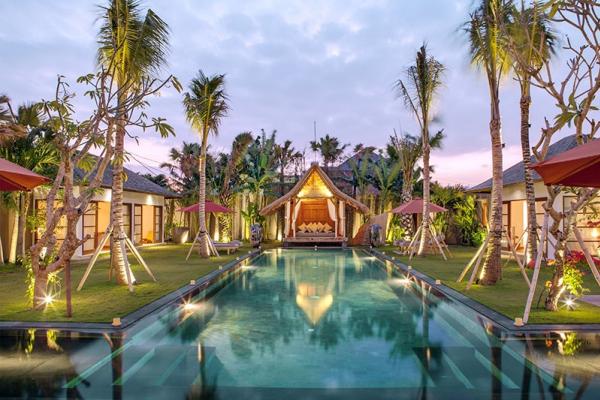 Gazebo By The Swimming Pool