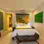 Whole Bedroom In Green Decor