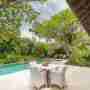 Open Air Dining Area At Poolside